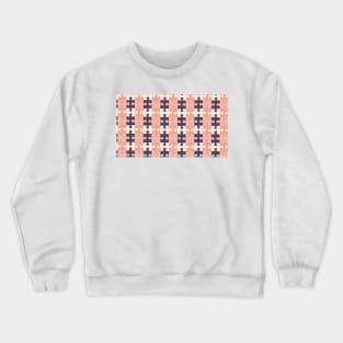 Puzzle Pattern Crewneck Sweatshirt